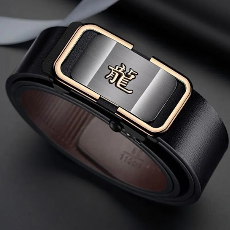 JKEM PU Leather Belts Unisex 3.2cm-6