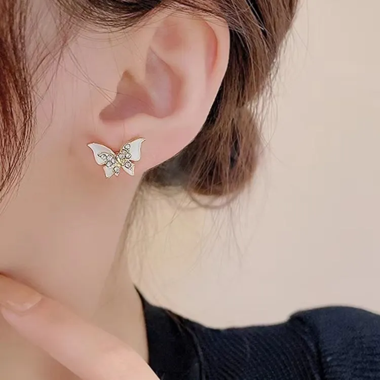 JKEM Alloy Stud Earrings Unisex-2