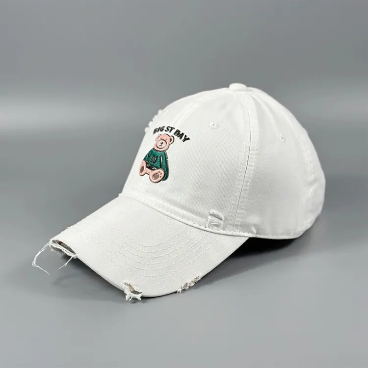 JKEM Cotton Polyester Blend Baseball Caps Unisex-3