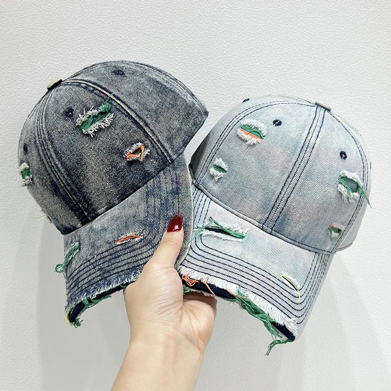 JKEM Denim Baseball Caps Unisex-6