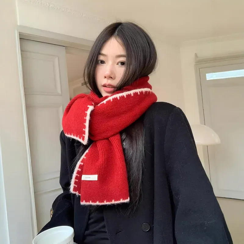JKEM Knit Scarves Unisex-3