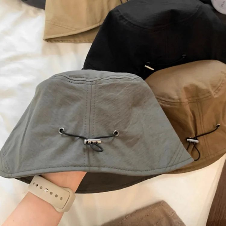 JKEM Cotton Polyester Blend Bucket Hats Women's-6