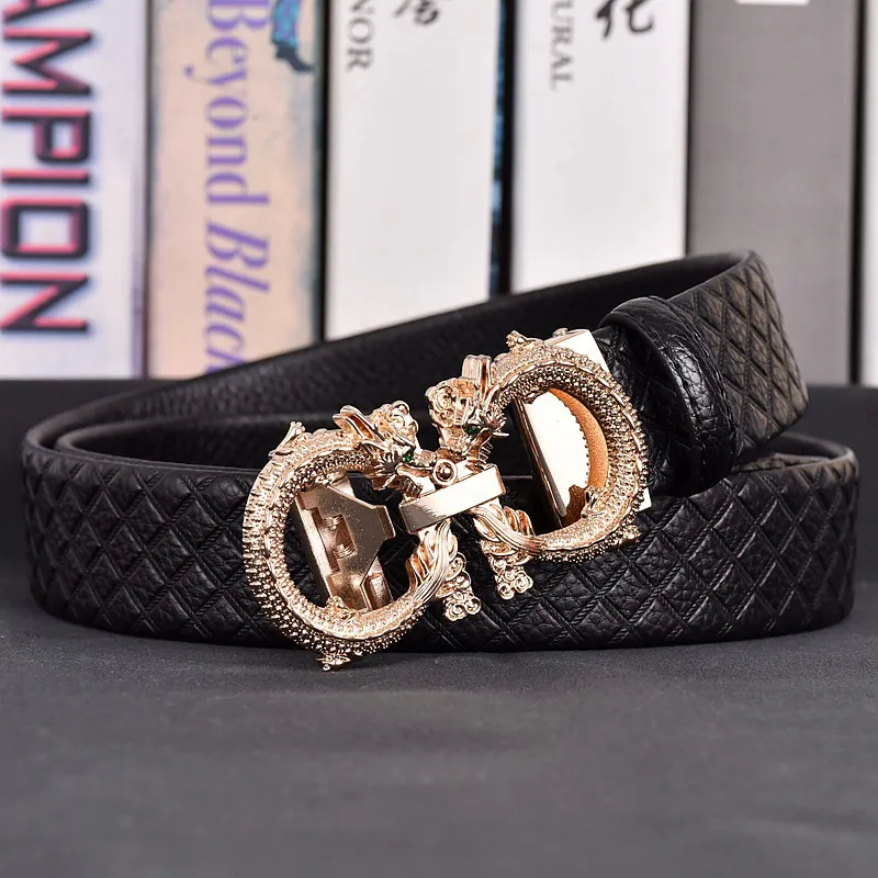 JKEM Cow Split Leather Leather Belts Unisex 3.5cm-16