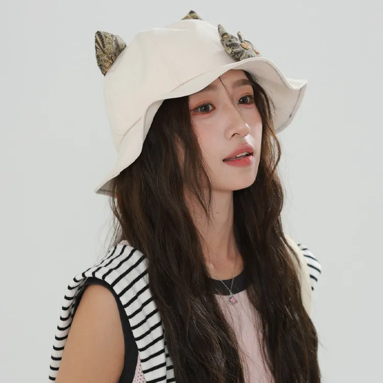 JKEM Polyester Bucket Hats Women's-1