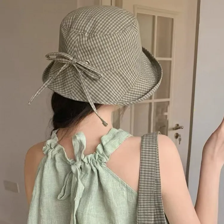 JKEM Polyester Bucket Hats Women's-14