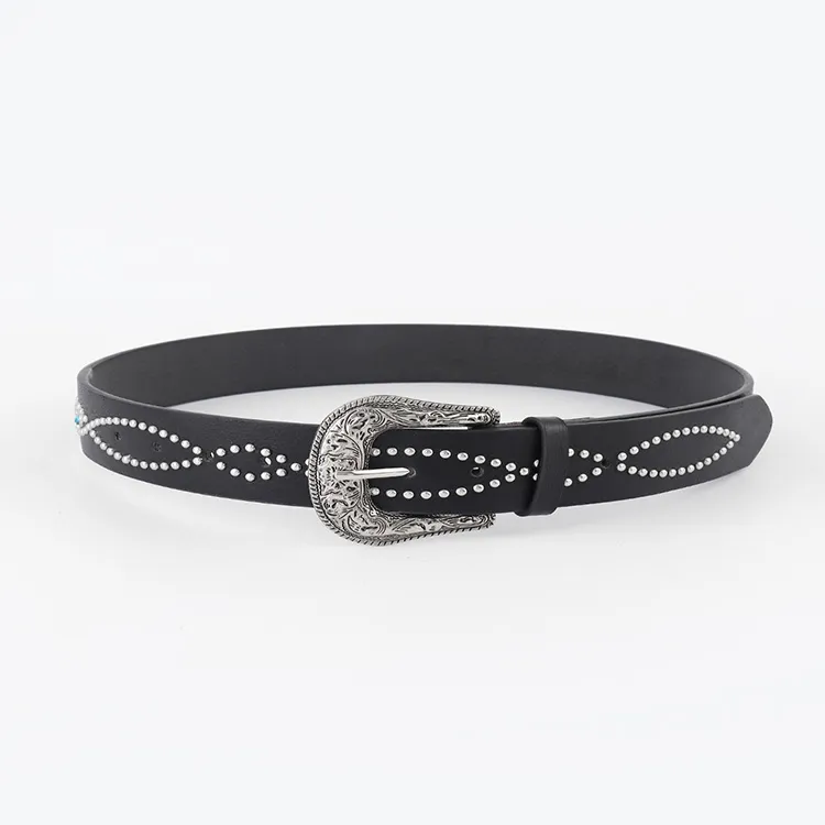 JKEM PU Leather Belts Unisex 3.7cm-6
