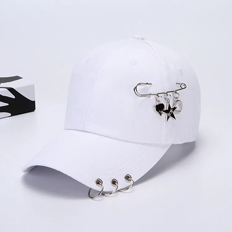 JKEM Cotton Polyester Blend Baseball Caps Unisex-7