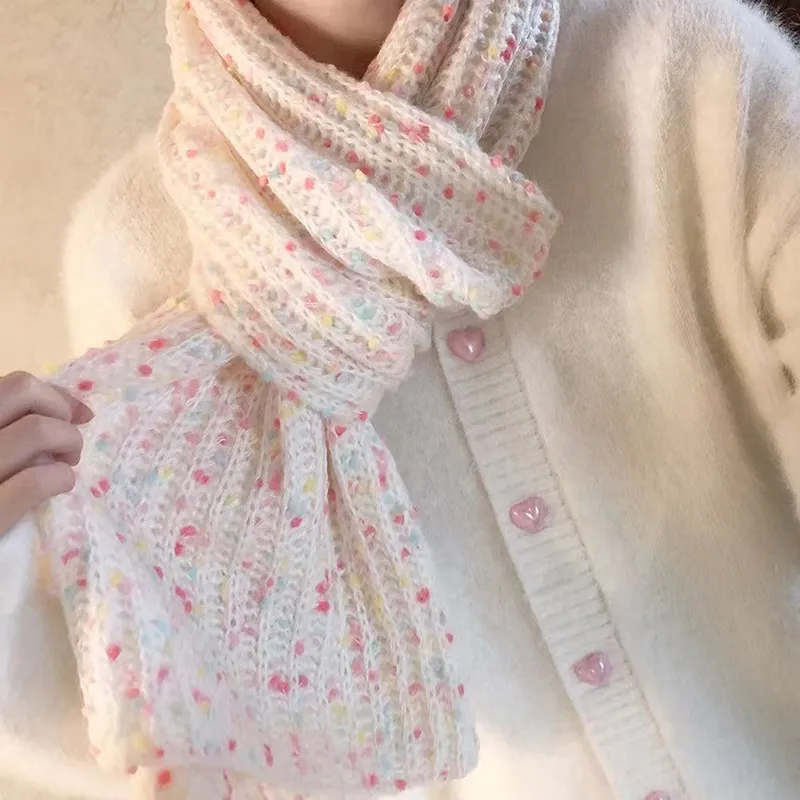 JKEM Knit Scarves Women's-4