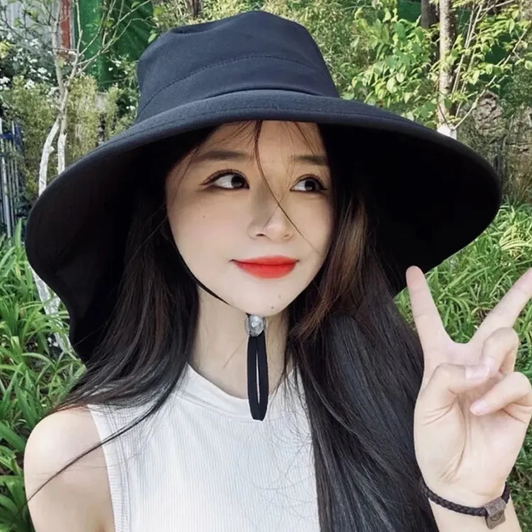 JKEM Polyester Sun Protection Hats Women's-2