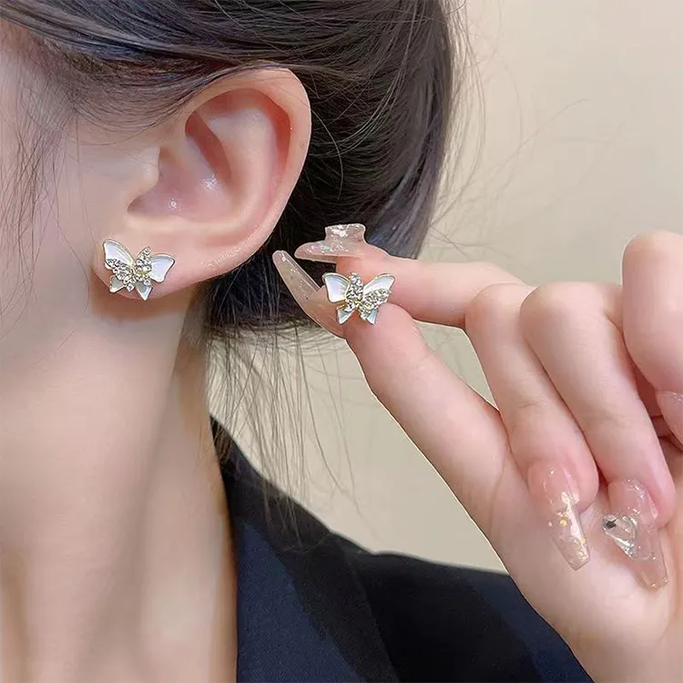 JKEM Alloy Stud Earrings Unisex-3