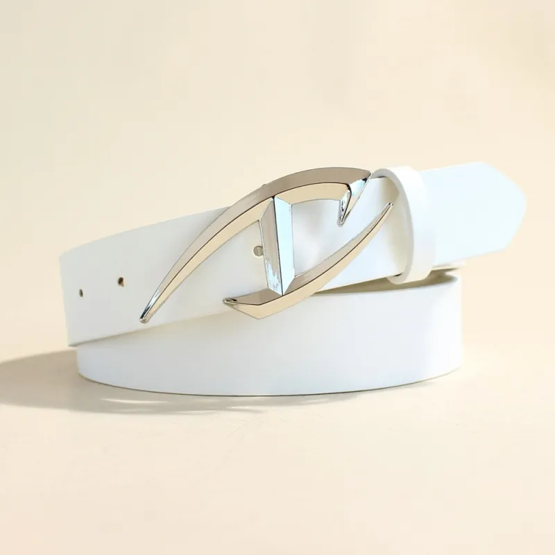 JKEM PU/Alloy Leather Belts Unisex 3.8-5
