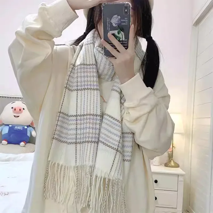 JKEM Knit Scarves Unisex-1