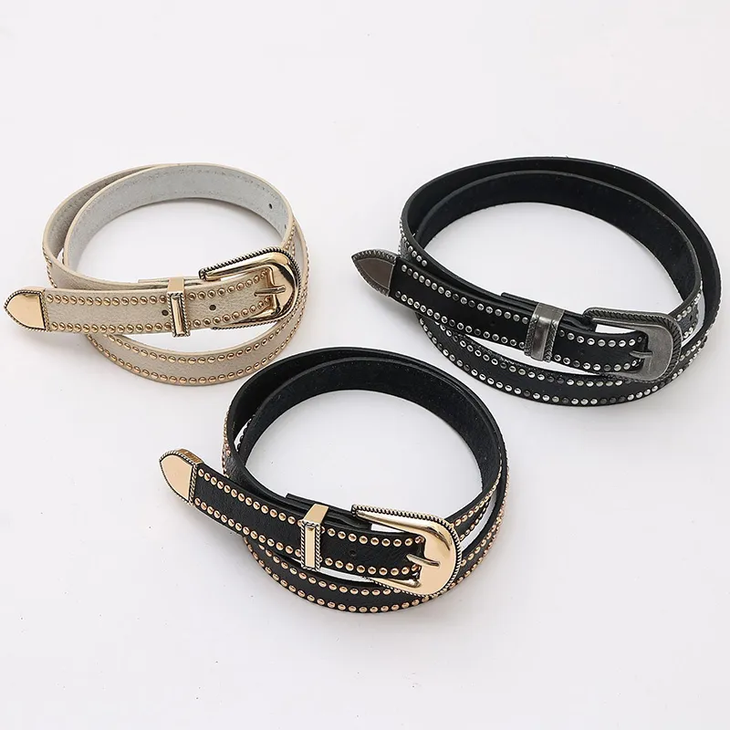 JKEM PU Leather/Alloy Leather Belts Women's 3cm-3