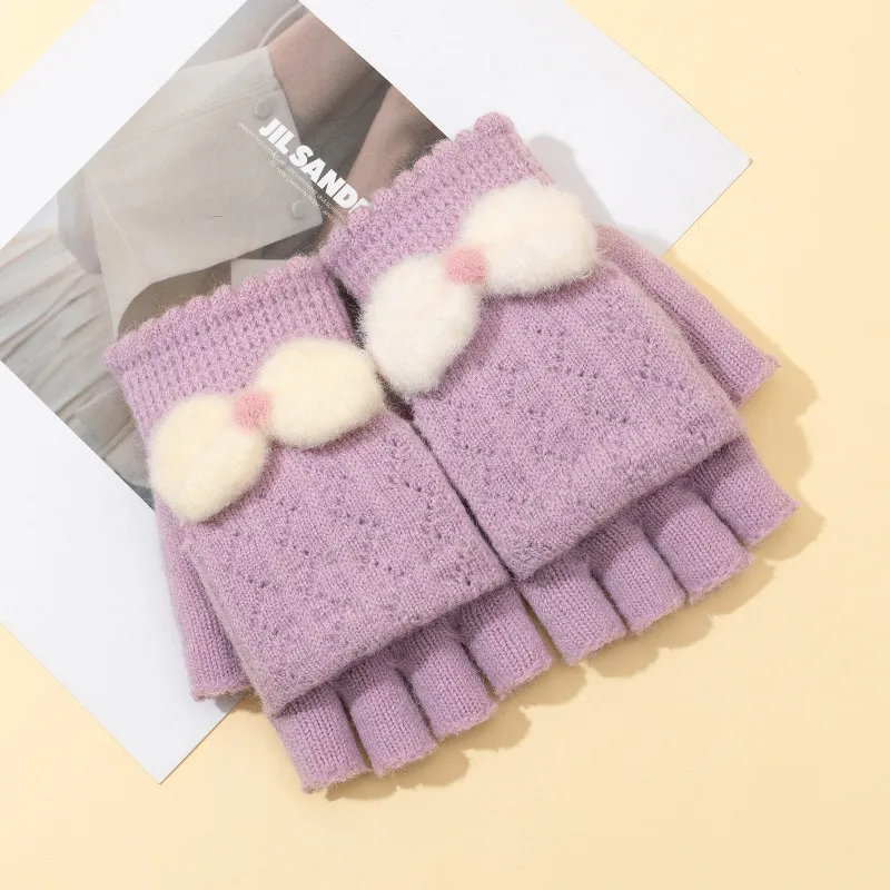 JKEM Knit Gloves Women's-9