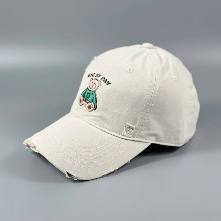 JKEM Cotton Polyester Blend Baseball Caps Unisex-10