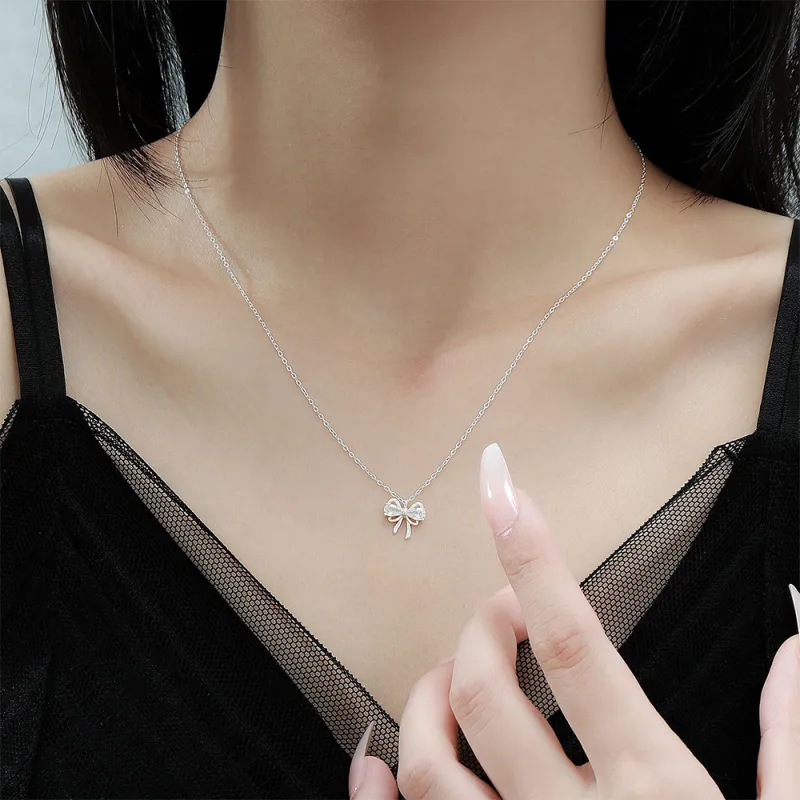 JKEM S999 Fine Silver Necklaces Women's-1