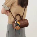 Dsquared2 mini shiny logo tote