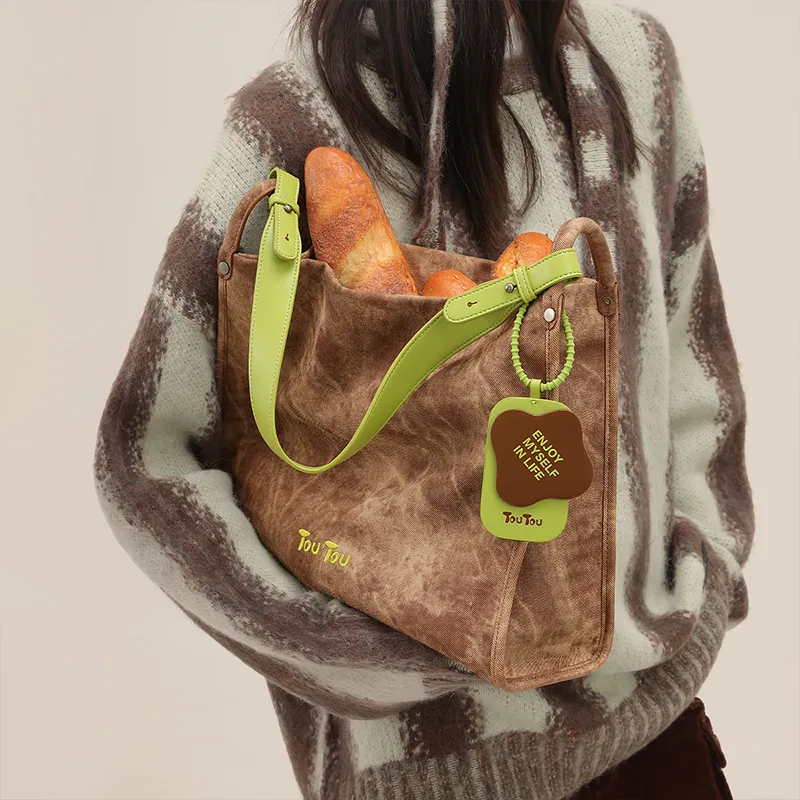 TOUTOU PU Shoulder Bag Regular Women's Multicolor-6