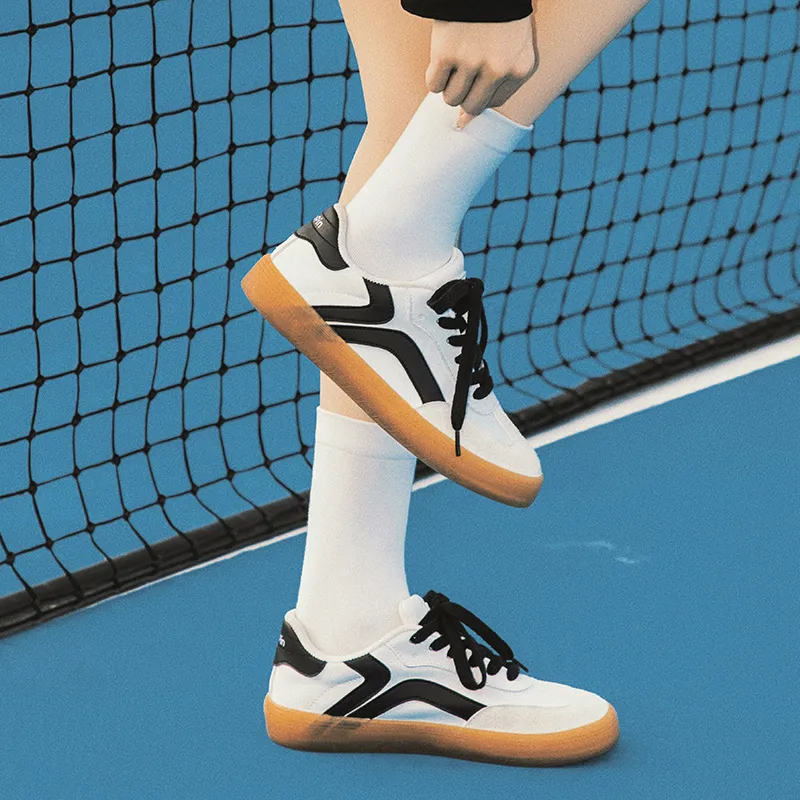 TUOPIN Pie Shoes Spring Summer Travel Slip Resistant And Breathable Low Top Skateboard Shoes Women's-23