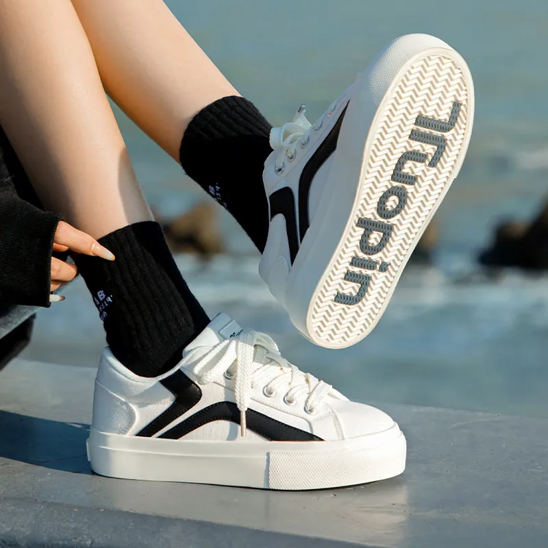 TUOPIN Pie Shoes Spring Summer Selected, Couple's Slip Resistant, Breathable, Lightweight Low Top Canvas Shoes Unisex-12