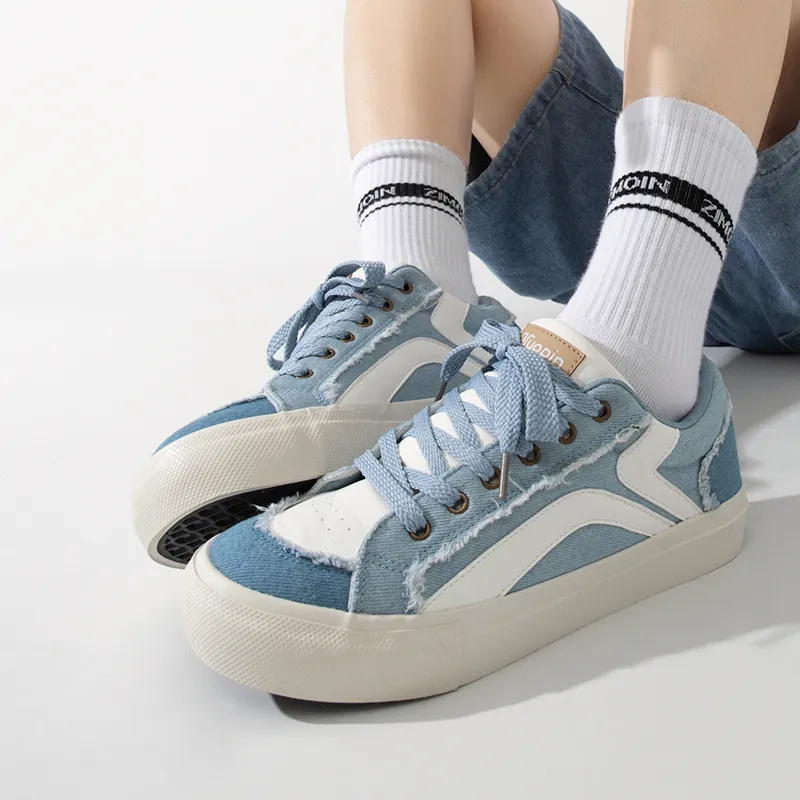TUOPIN Pie Shoes Limited Couple's Edition Skateboard Shoes Unisex-23
