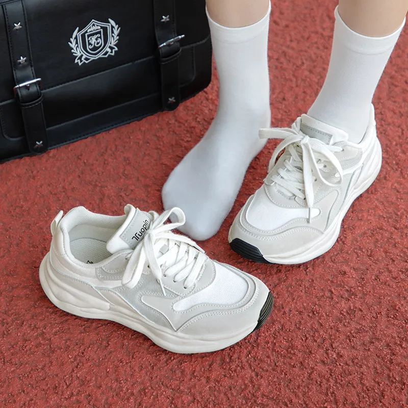 TUOPIN Spring And Summer Versatile Support Lightweight Breathable Slip-Resistant Low-Top Casual Shoes Women's-5
