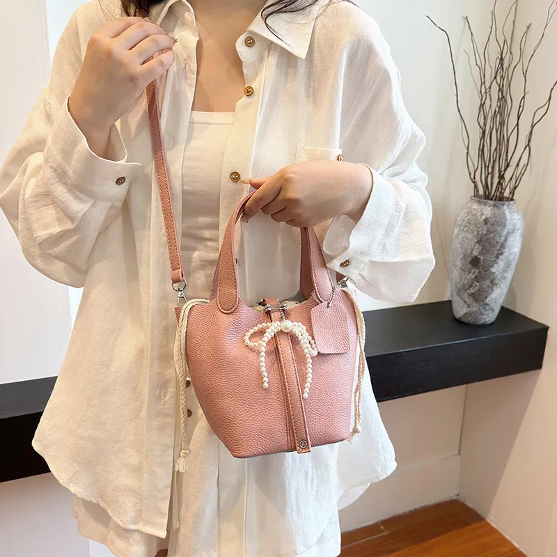 Yalu Cow Leather Shoulder Bag, Crossbody Bag, Handbag Regular Women's Multicolor-24