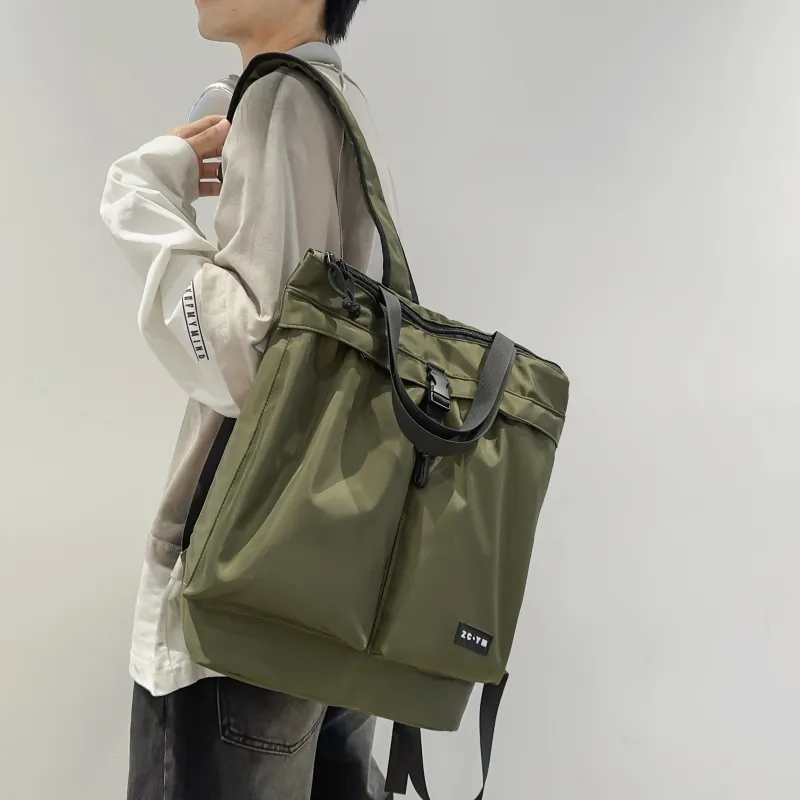 Yalu Nylon Backpack Unisex Multicolor-14
