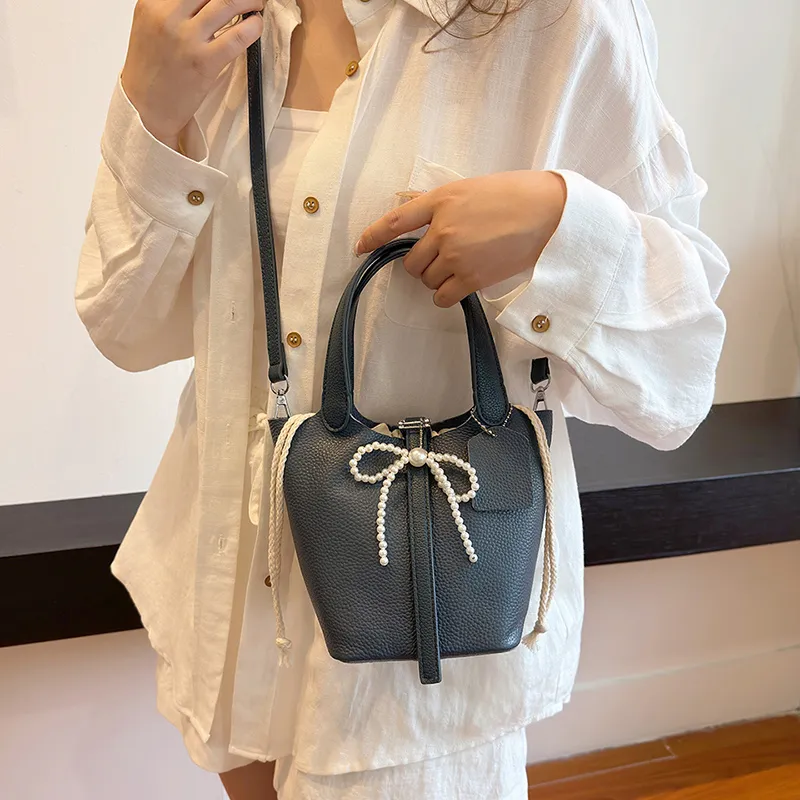 Yalu Cow Leather Shoulder Bag, Crossbody Bag, Handbag Regular Women's Multicolor-31