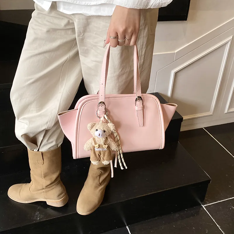 Yalu PU Original Cute Dopamine Dressing Effortless Style Handbag Regular Women's Multicolor-31