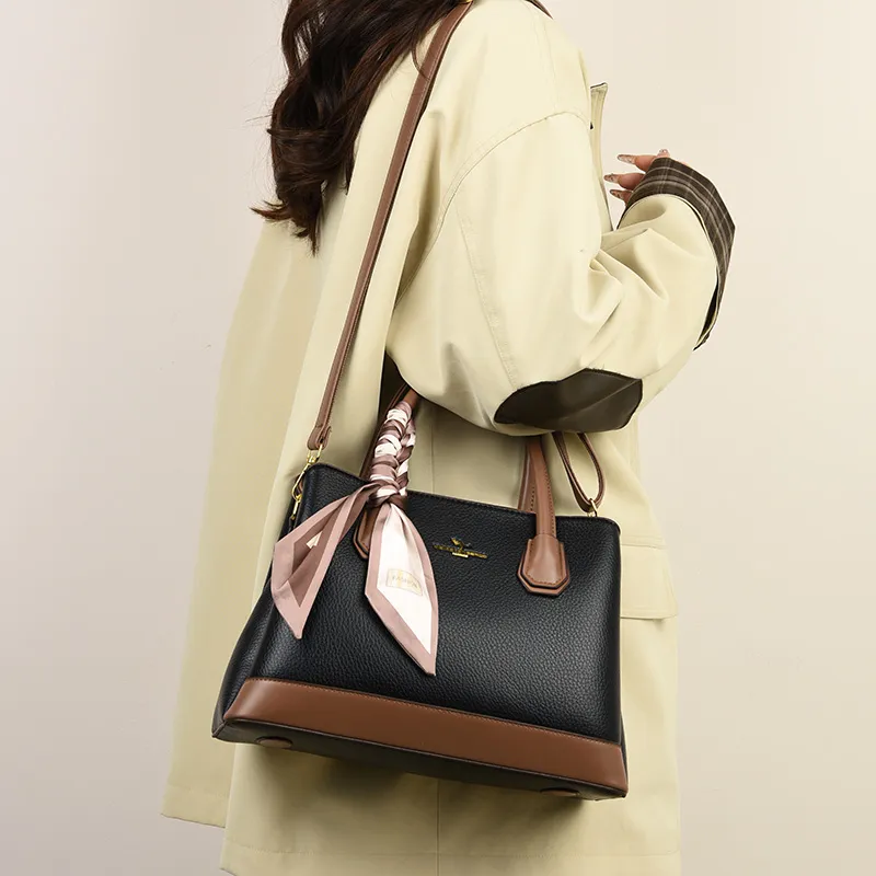 Yalu PU Shoulder Bag, Crossbody Bag, Handbag Regular Women's Multicolor-4