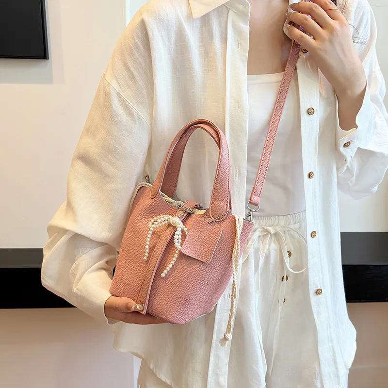 Yalu Cow Leather Shoulder Bag, Crossbody Bag, Handbag Regular Women's Multicolor-25
