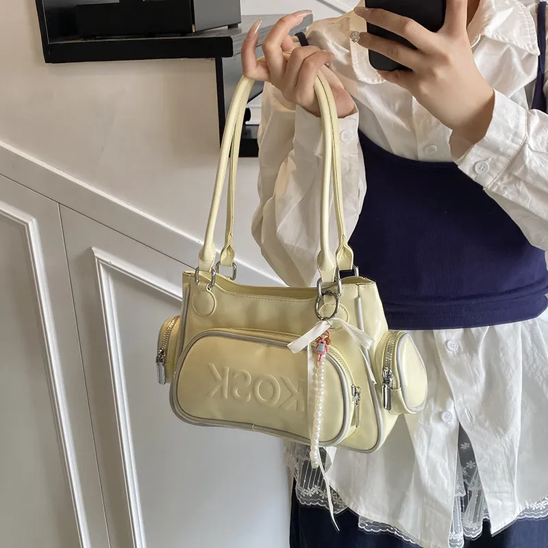 Yalu PU Shoulder Bag Regular Women's Multicolor-15