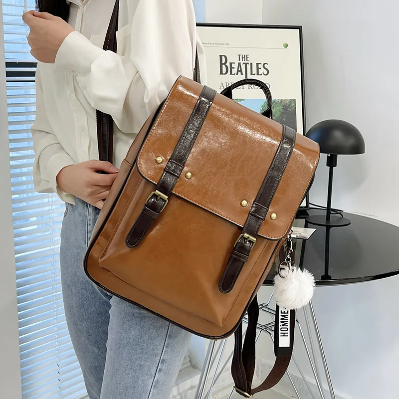 Yalu PU Backpack Regular Women's Multicolor-2