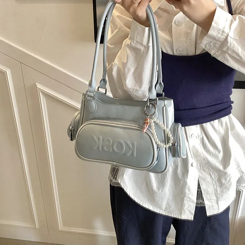 Yalu PU Shoulder Bag Regular Women's Multicolor-10