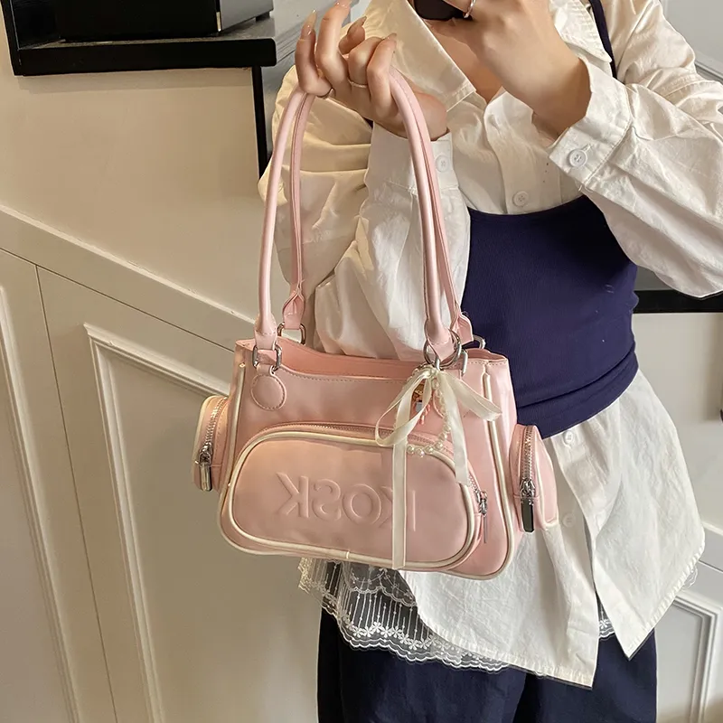 Yalu PU Shoulder Bag Regular Women's Multicolor-44