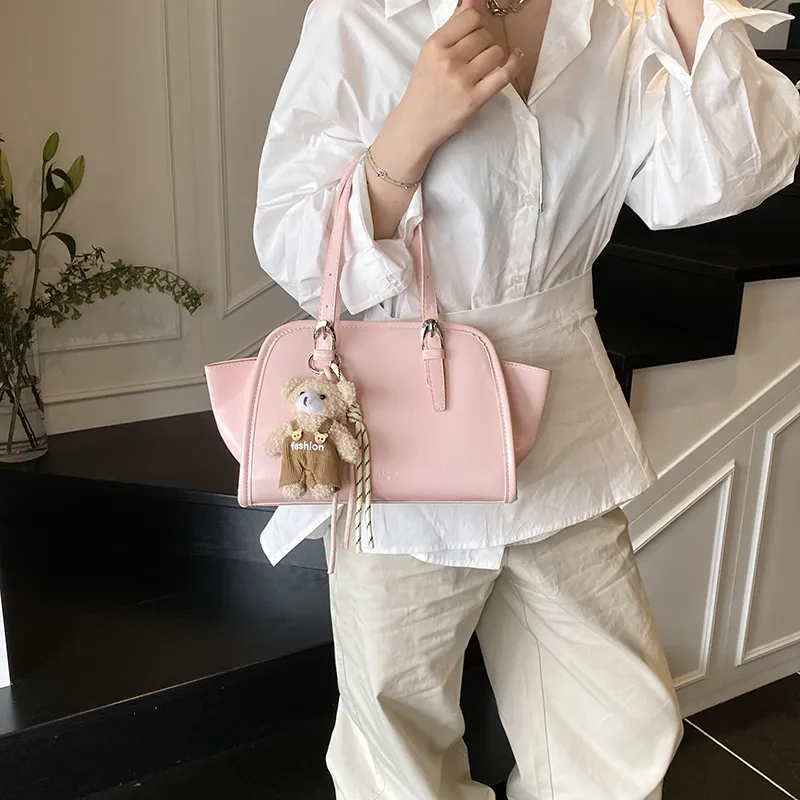 Yalu PU Original Cute Dopamine Dressing Effortless Style Handbag Regular Women's Multicolor-34