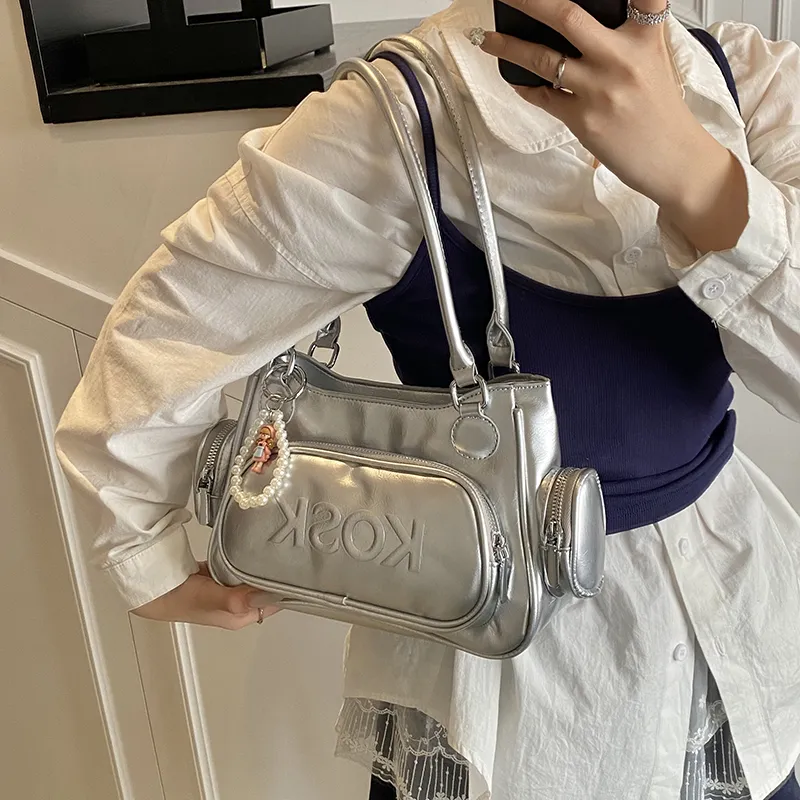 Yalu PU Shoulder Bag Regular Women's Multicolor-6