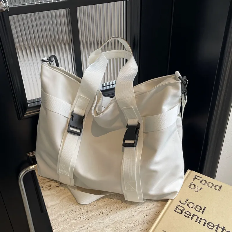 Yalu Canvas Bag, Handbag Regular Women's Black/White/Brown-4