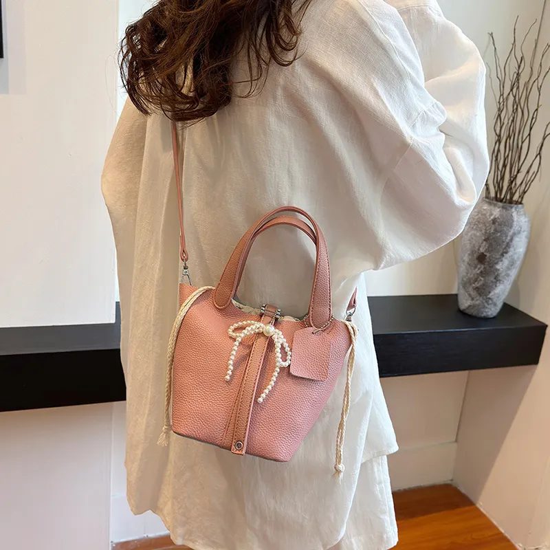 Yalu Cow Leather Shoulder Bag, Crossbody Bag, Handbag Regular Women's Multicolor-26
