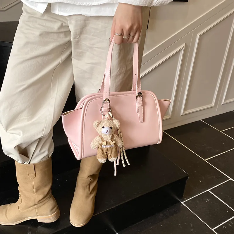 Yalu PU Original Cute Dopamine Dressing Effortless Style Handbag Regular Women's Multicolor-32
