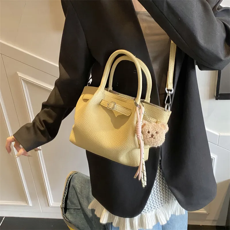 Yalu PU Texture Shoulder Bag, Crossbody Bag, Handbag Regular Women's Multicolor-34