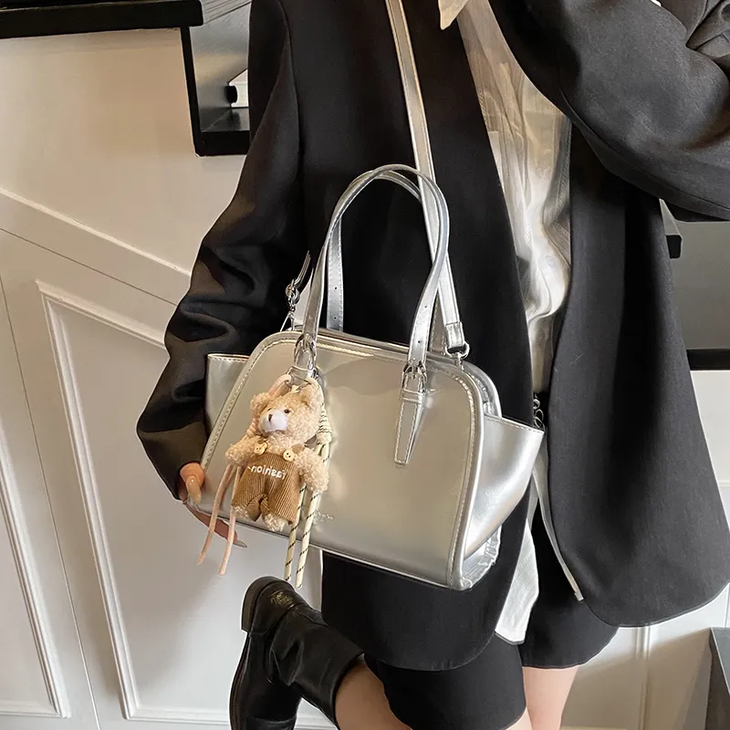 Yalu PU Original Cute Dopamine Dressing Effortless Style Handbag Regular Women's Multicolor-9