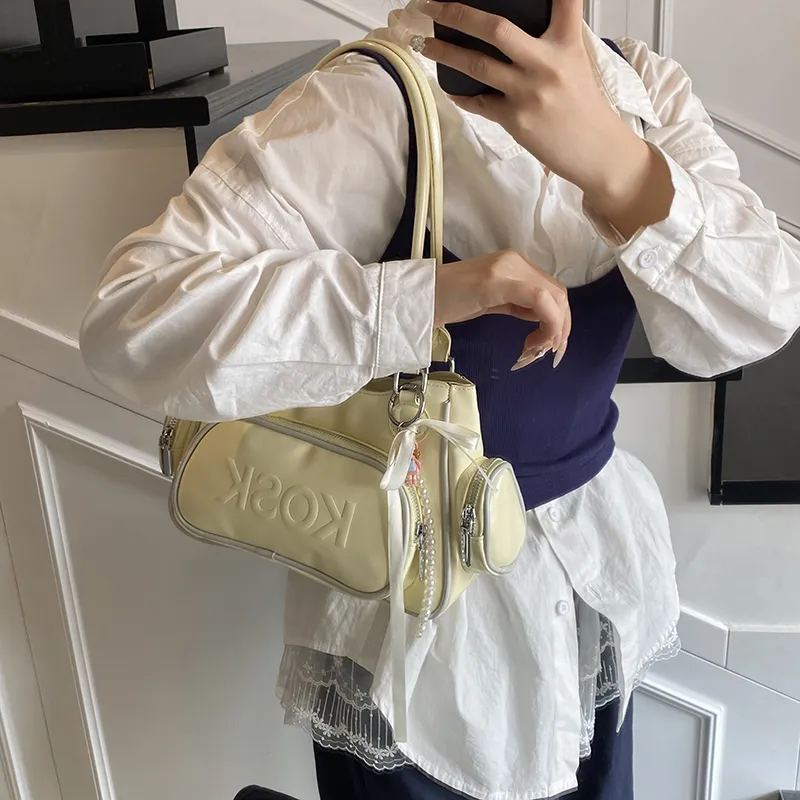 Yalu PU Shoulder Bag Regular Women's Multicolor-18
