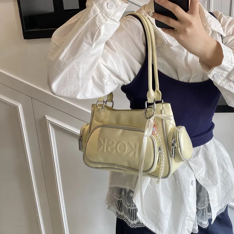Yalu PU Shoulder Bag Regular Women's Multicolor-20