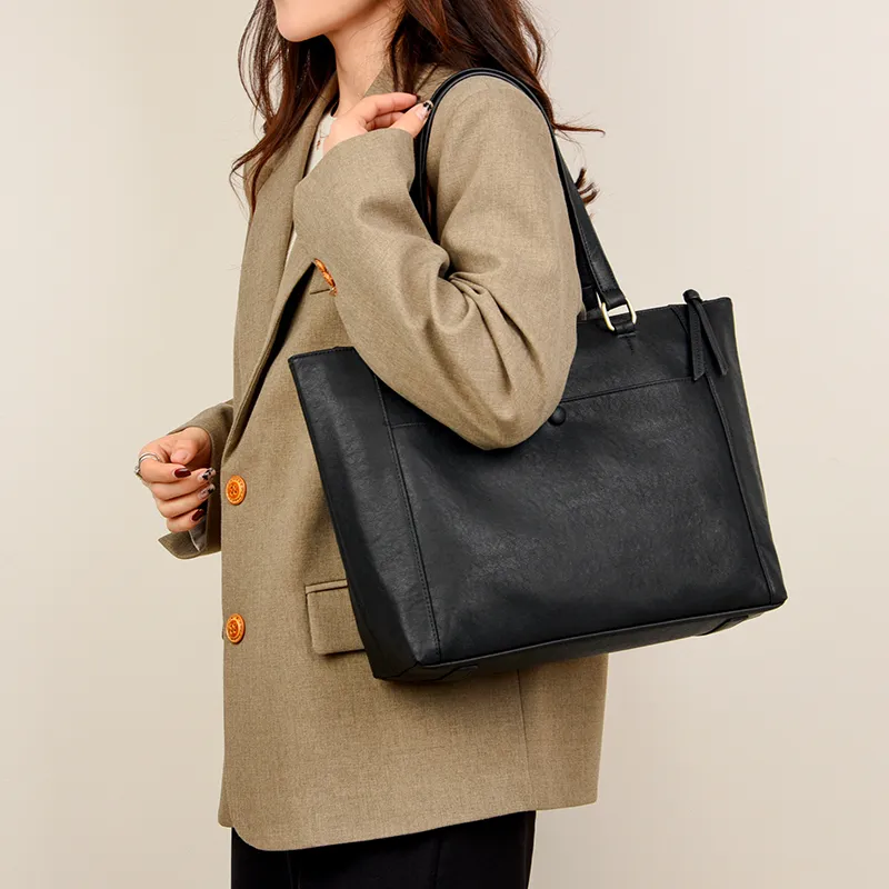 Yalu PU Tote Bag, Shoulder Bag Regular Women's Multicolor-2