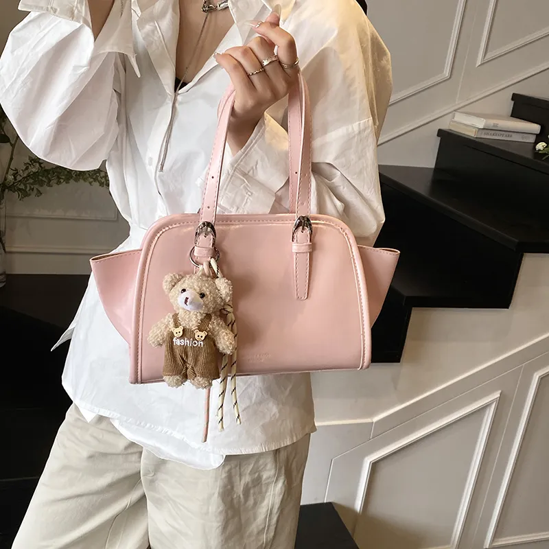 Yalu PU Original Cute Dopamine Dressing Effortless Style Handbag Regular Women's Multicolor-29