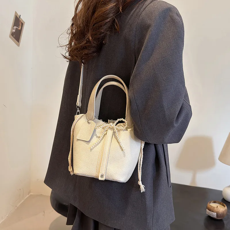 Yalu Cow Leather Shoulder Bag, Crossbody Bag, Handbag Regular Women's Multicolor-12
