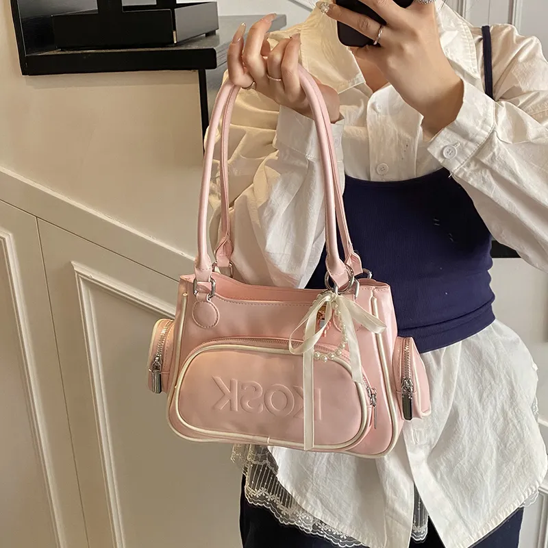 Yalu PU Shoulder Bag Regular Women's Multicolor-43