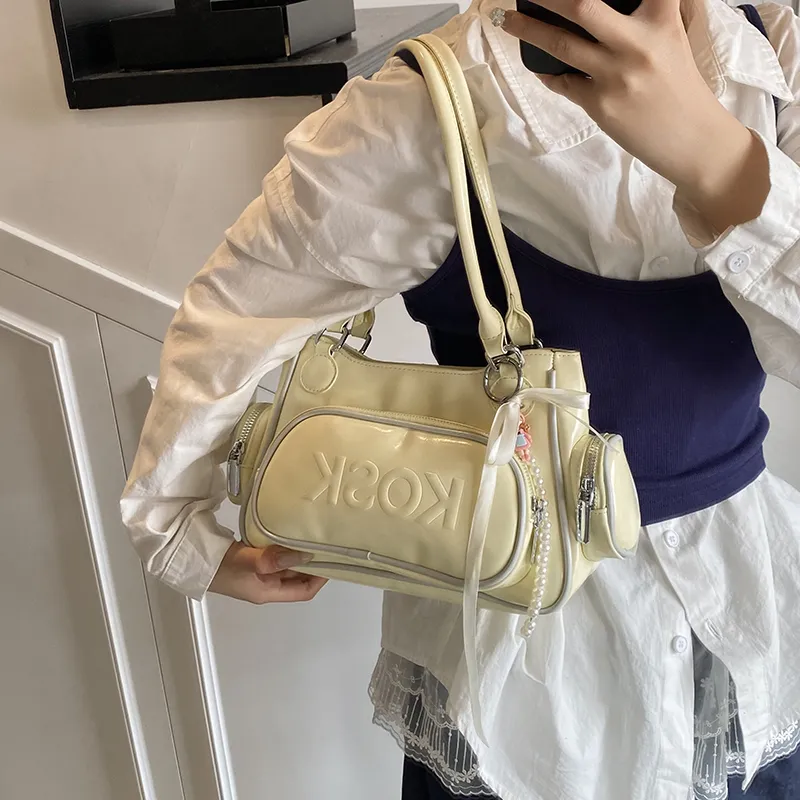Yalu PU Shoulder Bag Regular Women's Multicolor-19